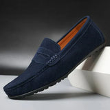 Loafers i mocka från Lorenzo