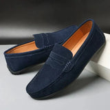 Loafers i mocka från Lorenzo