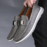 Lyxiga läderloafers