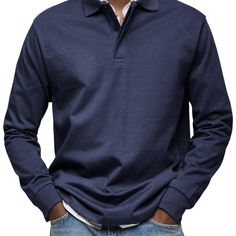 MOHR® | Lyxig långärmad pikétröja