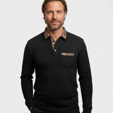 Mads™ | Randig pikétröja