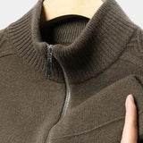 Magnus™ | Kashmirtröja med dragkedja