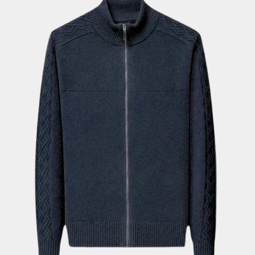 Magnus™ | Kashmirtröja med dragkedja