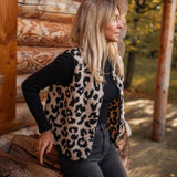 Maja | Leopardmönstrad väst