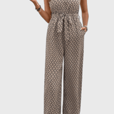Marie | Geometrisk Jumpsuit