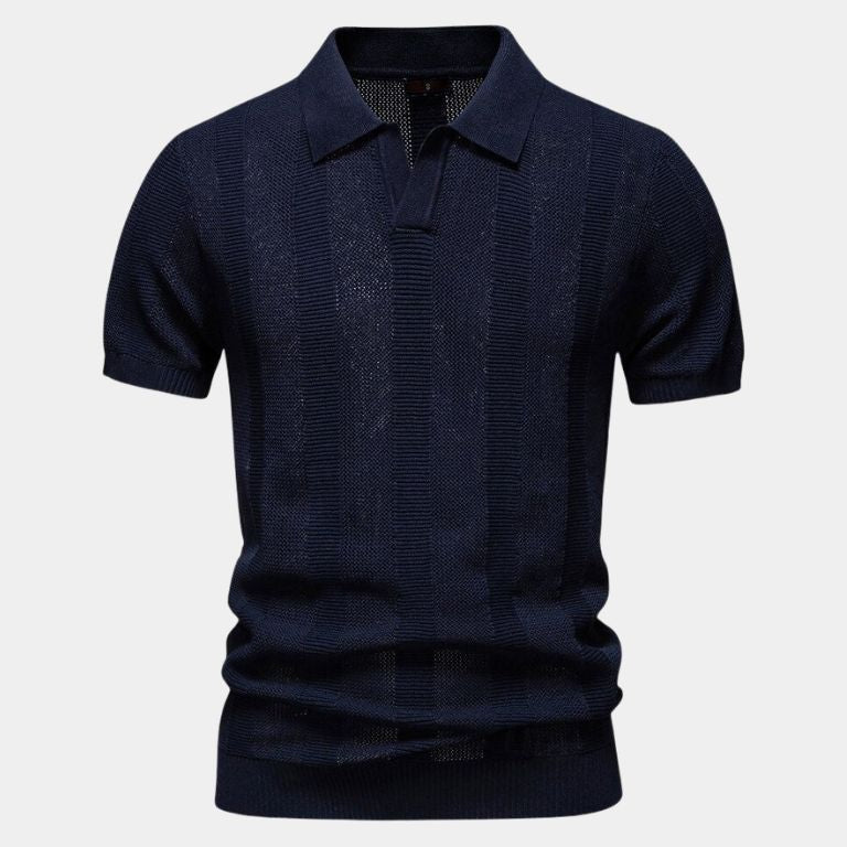 Mikael™ | Beige Ancien pikétröja