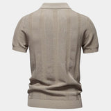 Mikael™ | Beige Ancien pikétröja