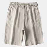 Mikkel™ | Grå linneshorts Mariner
