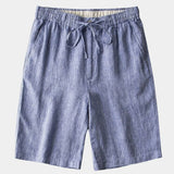 Mikkel™ | Grå linneshorts Mariner