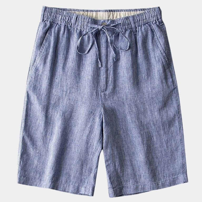 Mikkel™ | Grå linneshorts Mariner