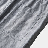 Mikkel™ | Grå linneshorts Mariner