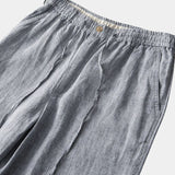 Mikkel™ | Grå linneshorts Mariner