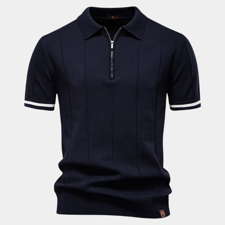 Mikkel™ | Royal Zip Polo