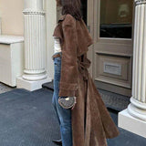 Mille™ | Elegant trenchcoat i mocka