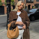 Mille™ | Elegant trenchcoat i mocka