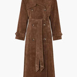 Mille™ | Elegant trenchcoat i mocka