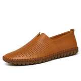 Mykonos läderloafers