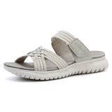 Lina bekväma ortopediska slip-on-sandaler