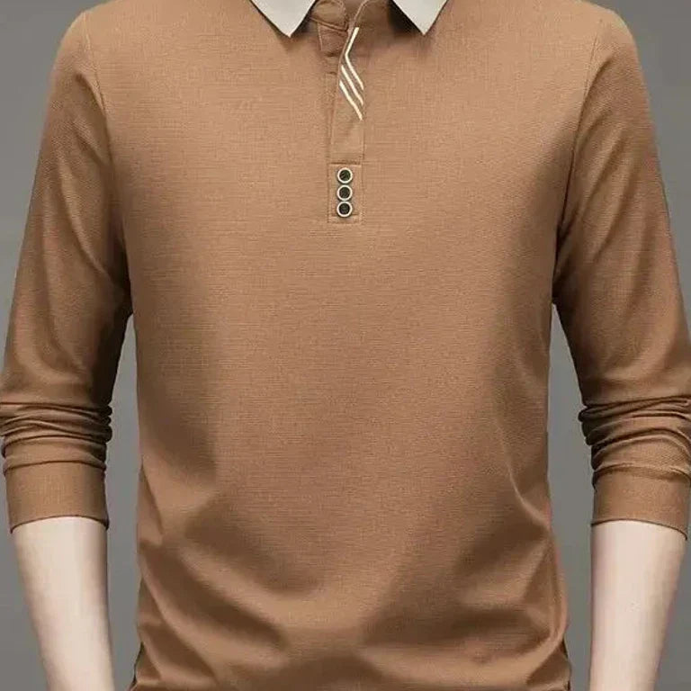 René™ | Elegant långärmad pikétröja