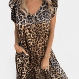 Ronja | Leopardmönstrad jumpsuit