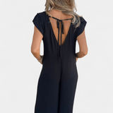 Ronja | Leopardmönstrad jumpsuit
