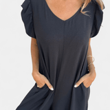 Ronja | Leopardmönstrad jumpsuit