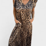 Ronja | Leopardmönstrad jumpsuit