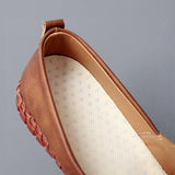 Loafers i Santorini-läder