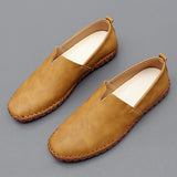 Loafers i Santorini-läder