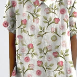 Selma | Blommönstrad blus