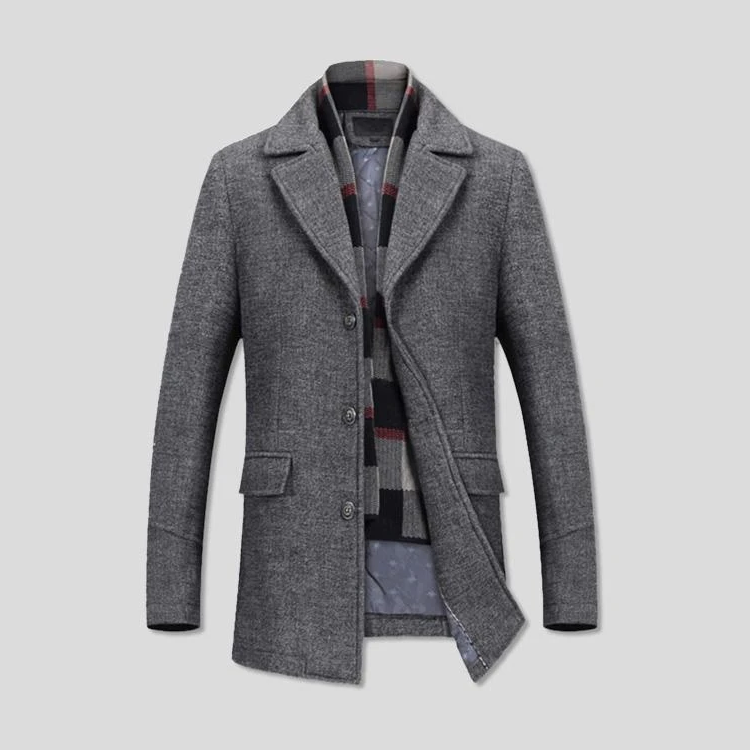Søren™ | Stickad jacka i elegant stil