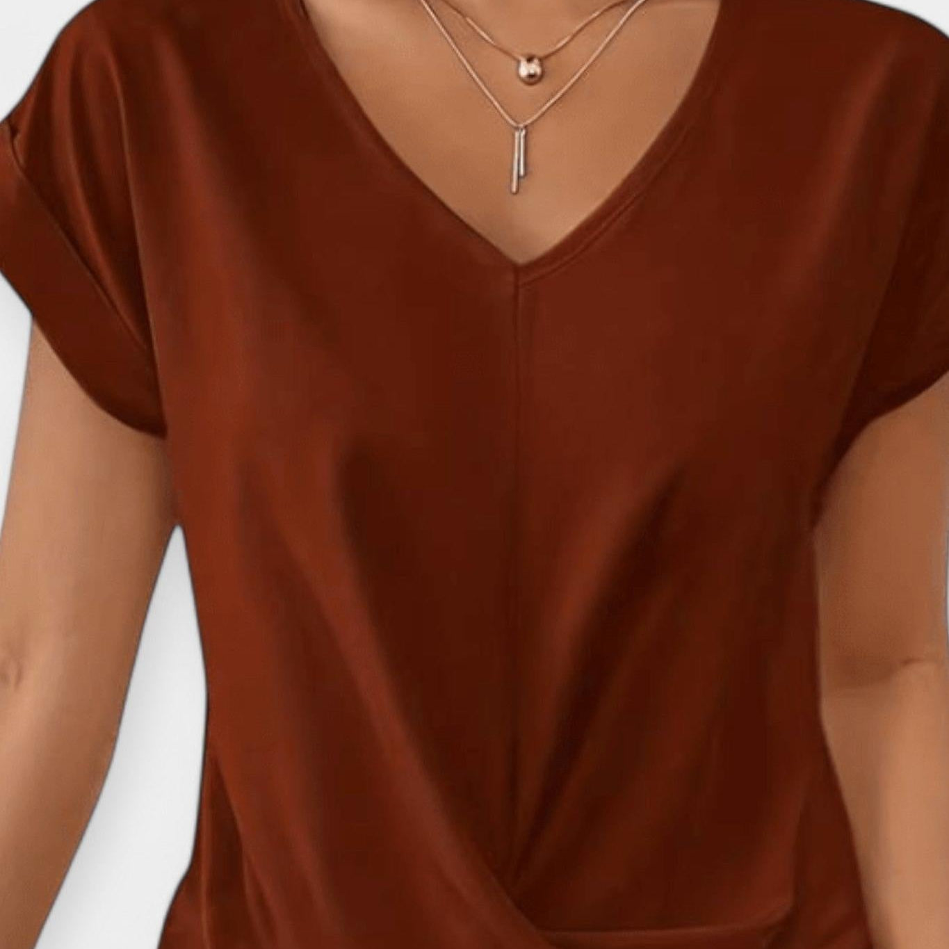 Stine | V-ringad blus