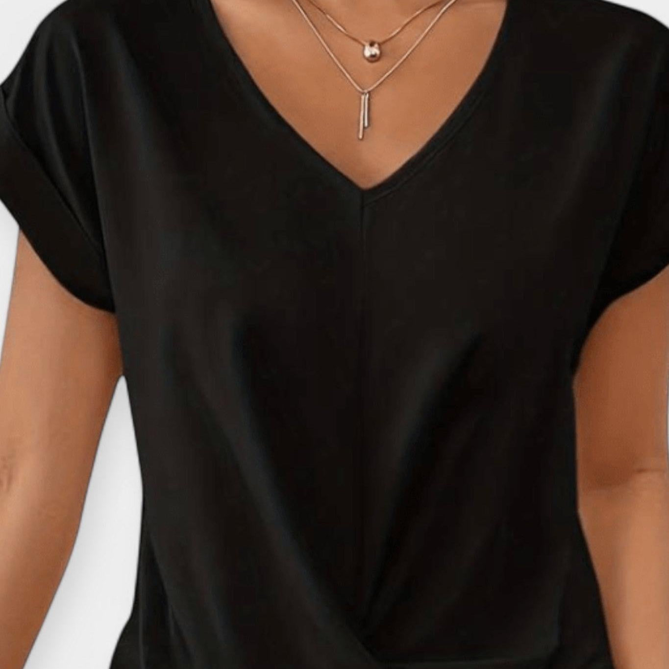 Stine | V-ringad blus