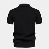 Viktor™ | Klassisk slim-fit-tröja med dragkedjekrage