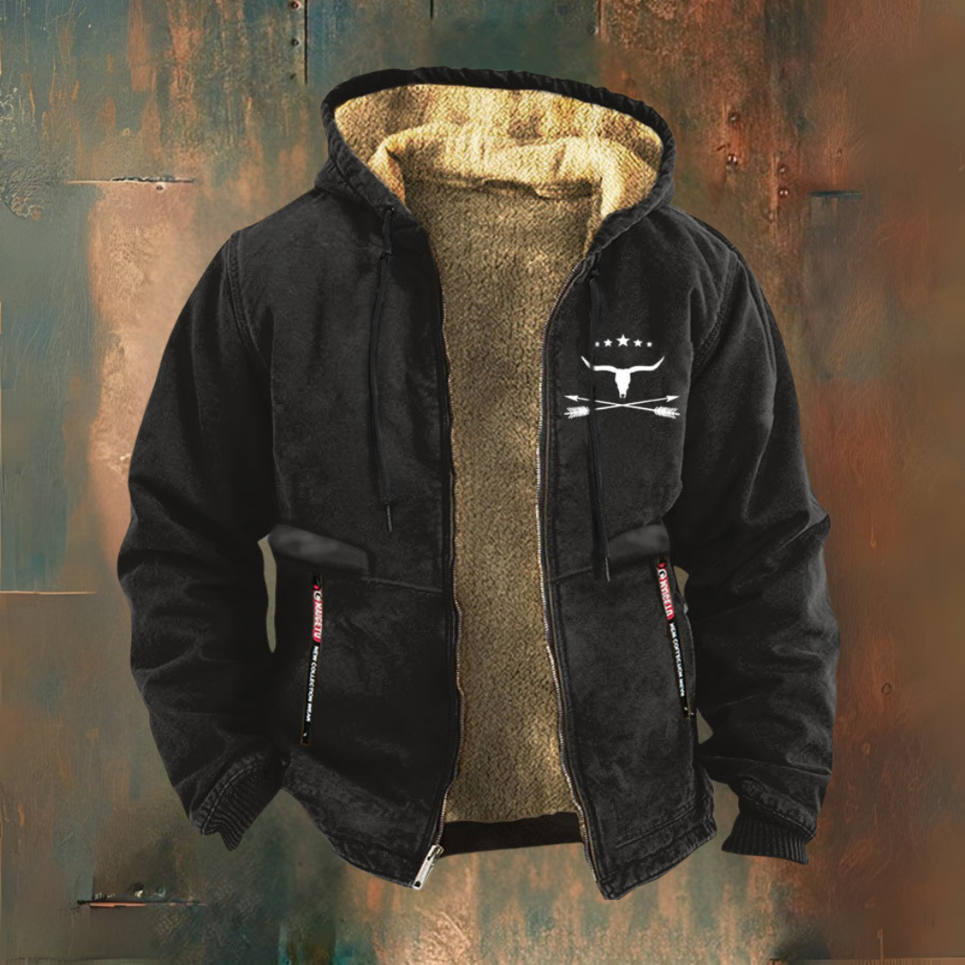 Yellowstone™ | Snygg ranchjacka med huva