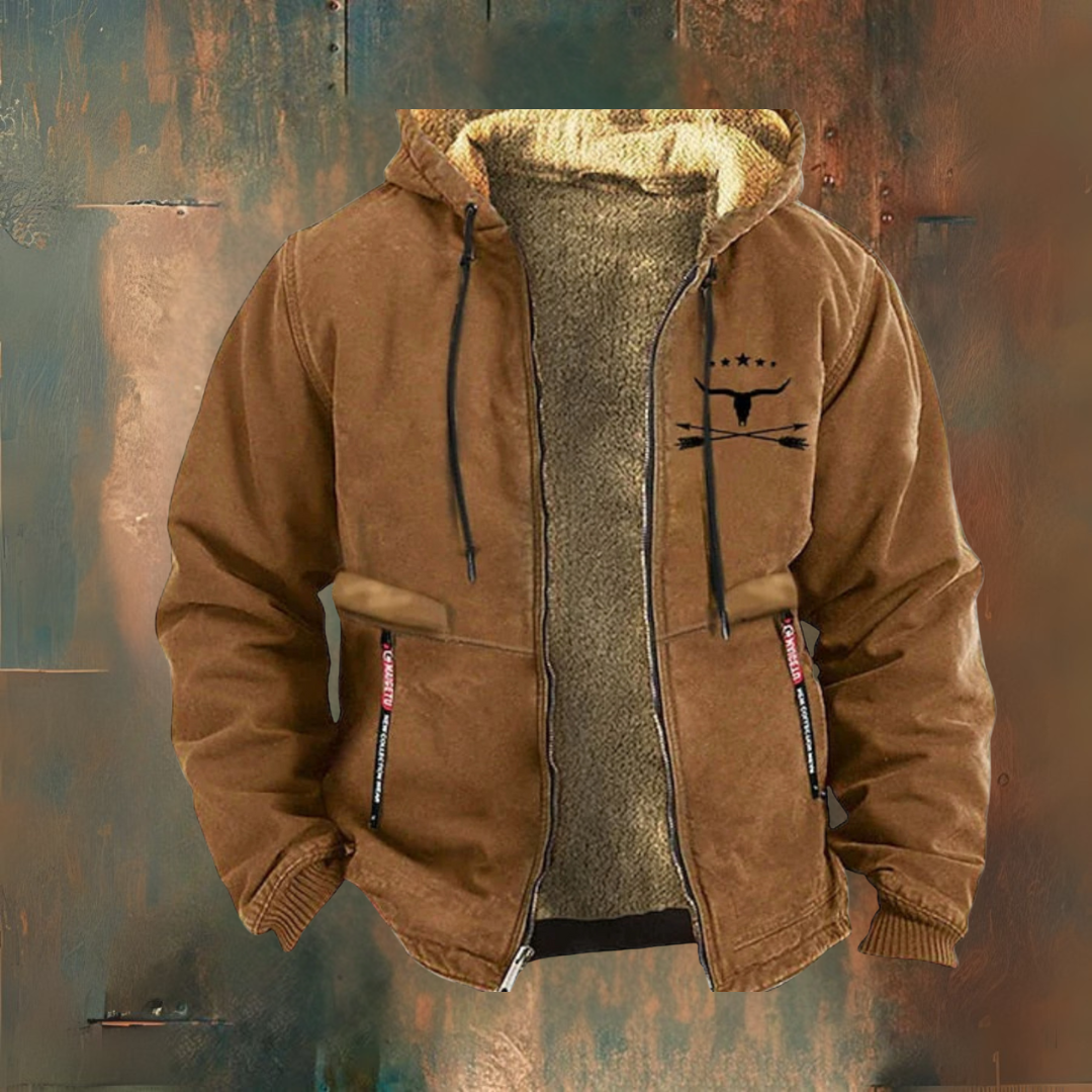 Yellowstone™ | Snygg ranchjacka med huva