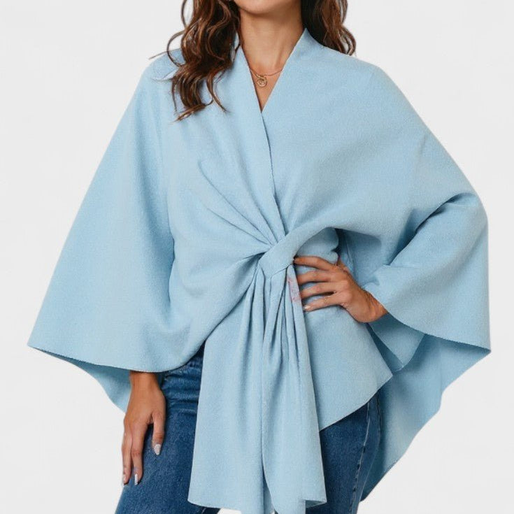 Yvette | Elegant draperad poncho