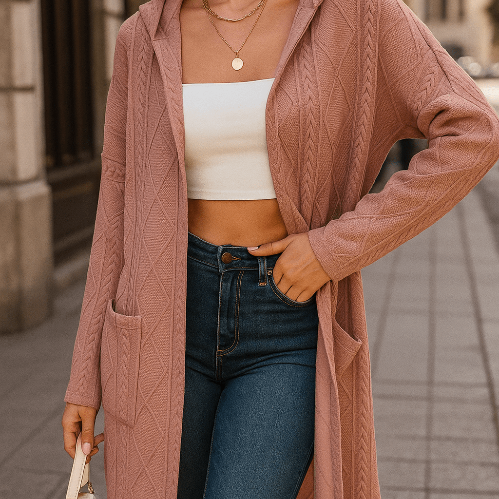 Zienna | Stickad jacka