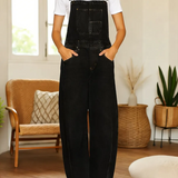 Nora | Jumpsuit i denim med fickor