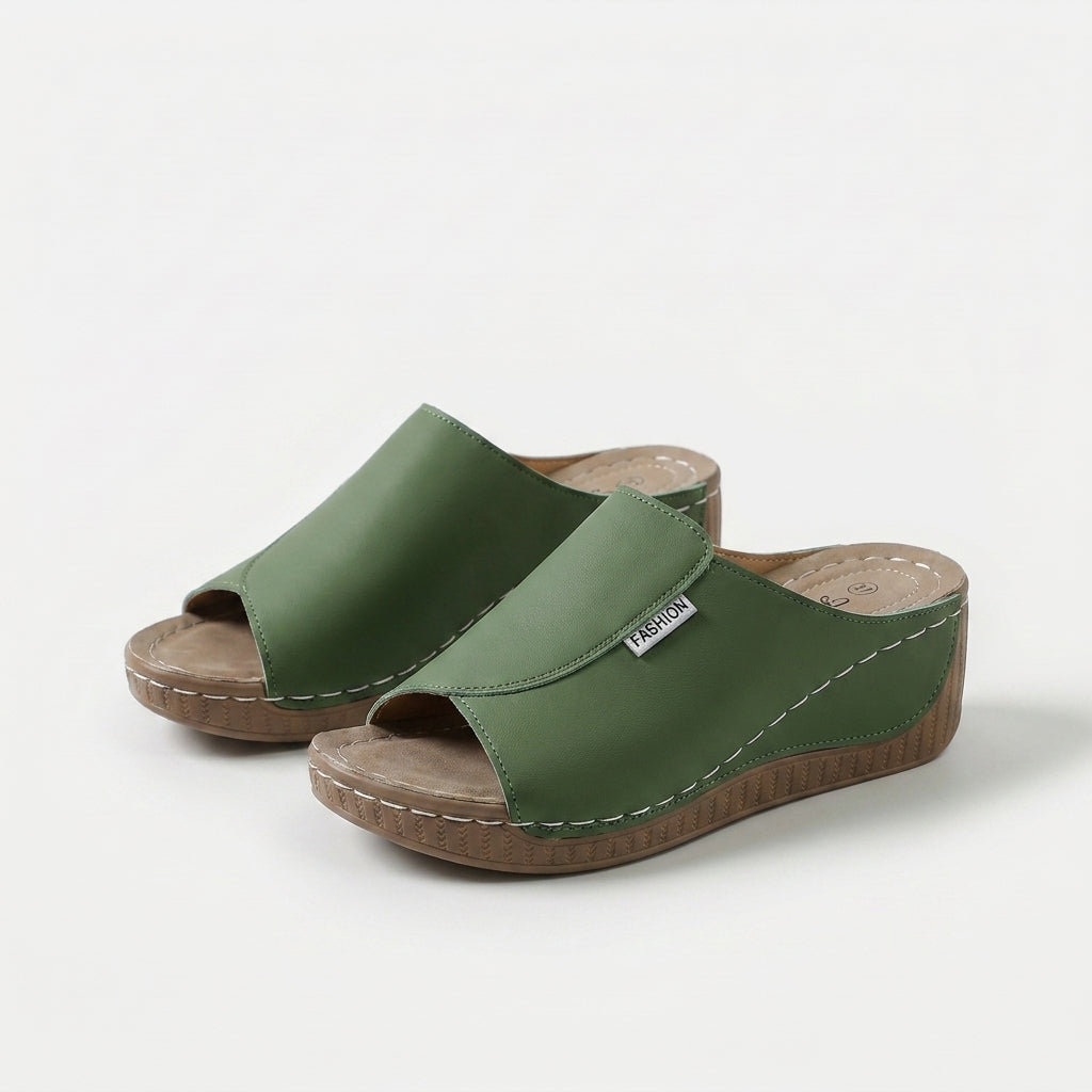 India sandal med hålfotsinlägg